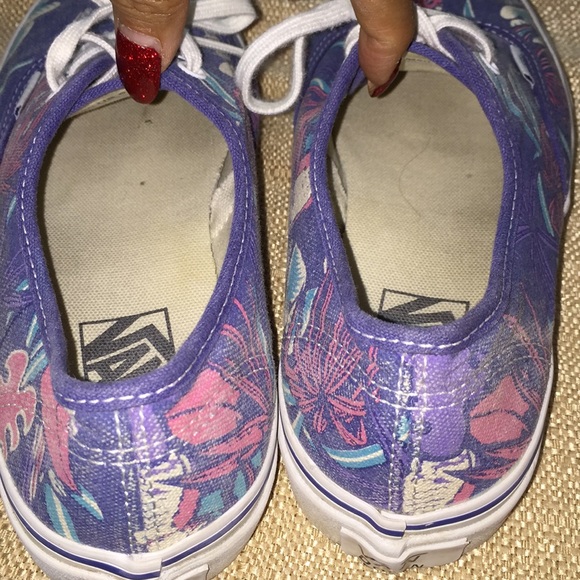 Vans Van Doren pattern denim/palm fronds - Picture 3 of 8